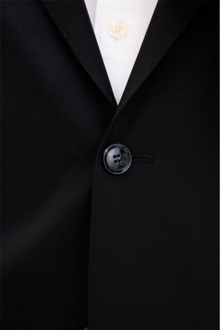 Ego Slim Fit Wool Blazer Black