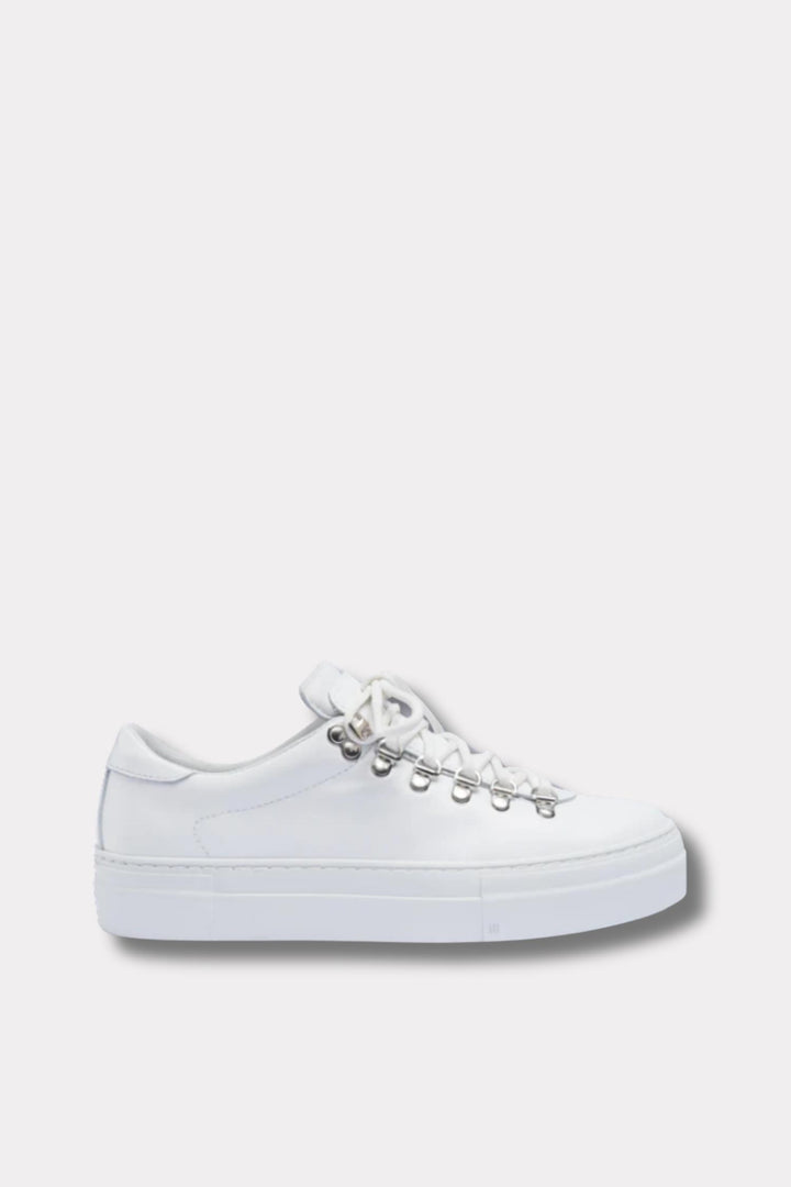 W Marostica Low Platform- White Nappa