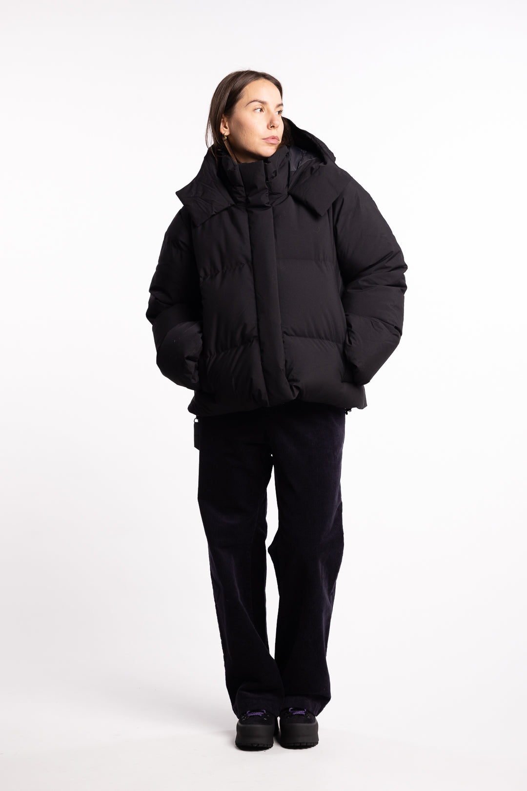 Selje Down Jacket- Black