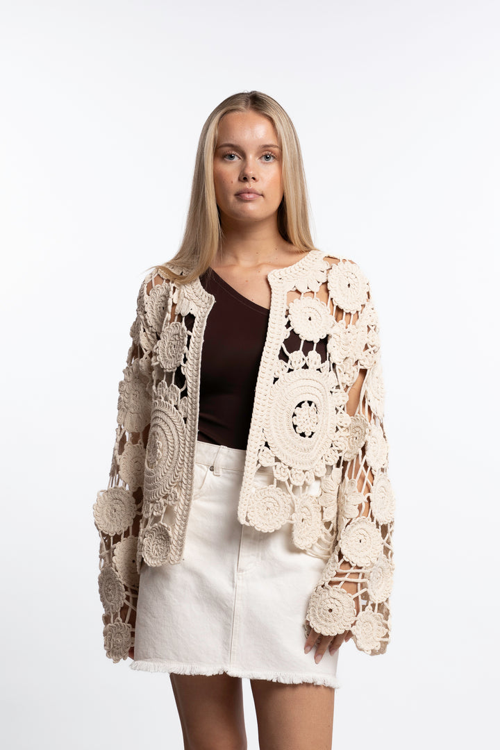 Dahlia Jacket Short- Nature