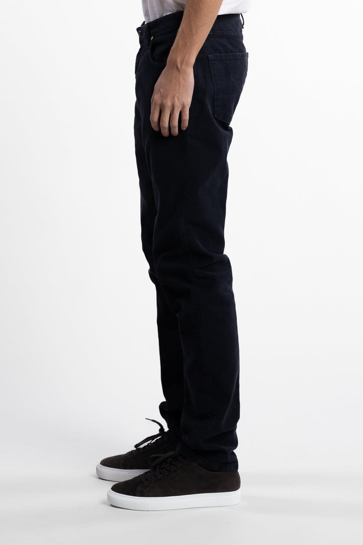 5-Pocket Moleskin Trousers Navy