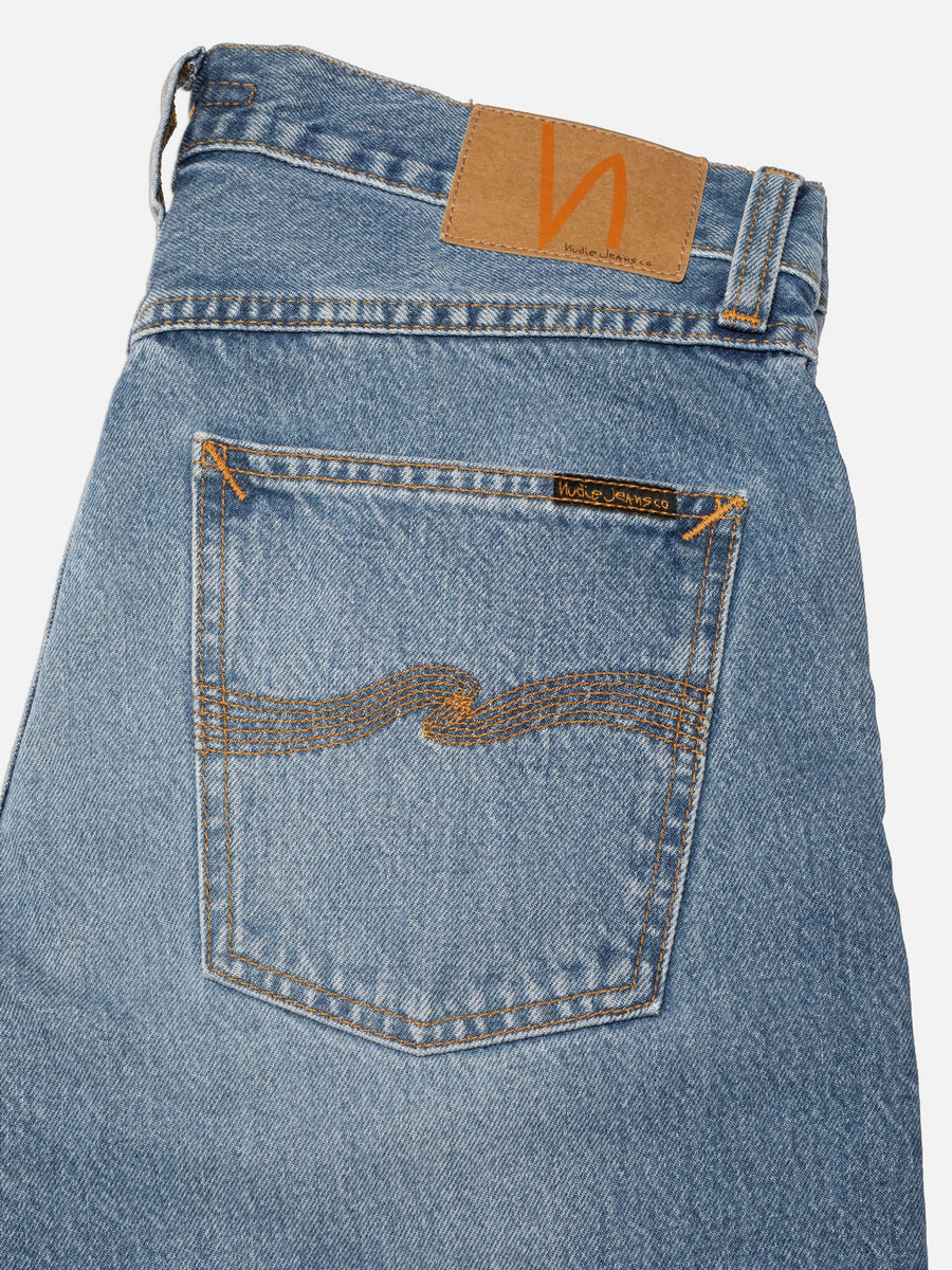 Rad Rufus Regular Fit Jeans Indigo Blues - detalj baklomme