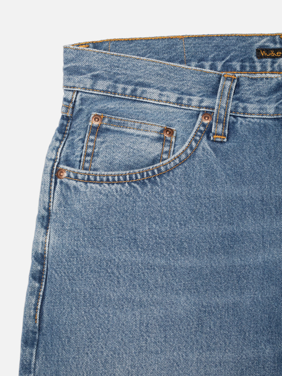 Rad Rufus Regular Fit Jeans Indigo Blues - detalj forlomme