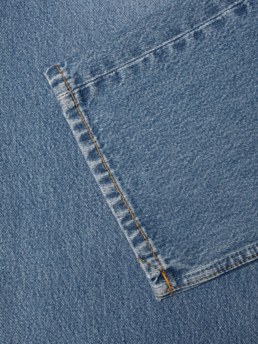 Rad Rufus Regular Fit Jeans Indigo Blues - detalj sømfald
