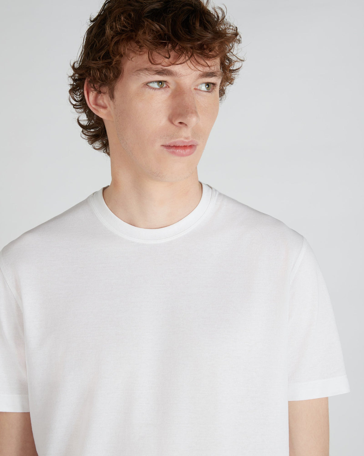 Ice Cotton Short Sleeve T-Shirt White