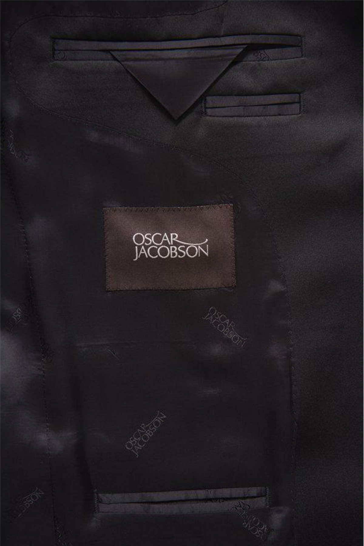 Elder Slim Fit Tuxedo Blazer Black