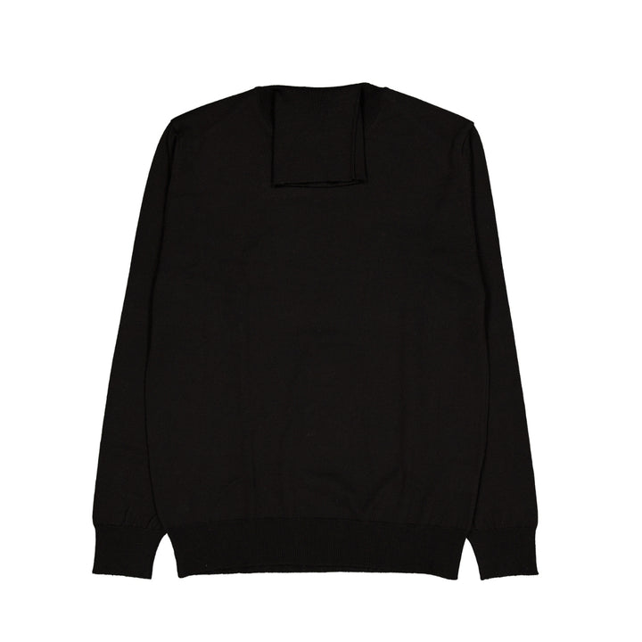 Merino Wool Turtleneck Black