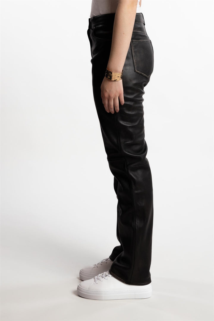 Salynn Trousers 15344- Washed Black Olive