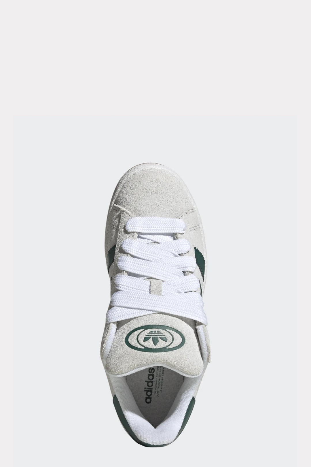 Campus 00s W- Crystal White &amp; Collegiate Green