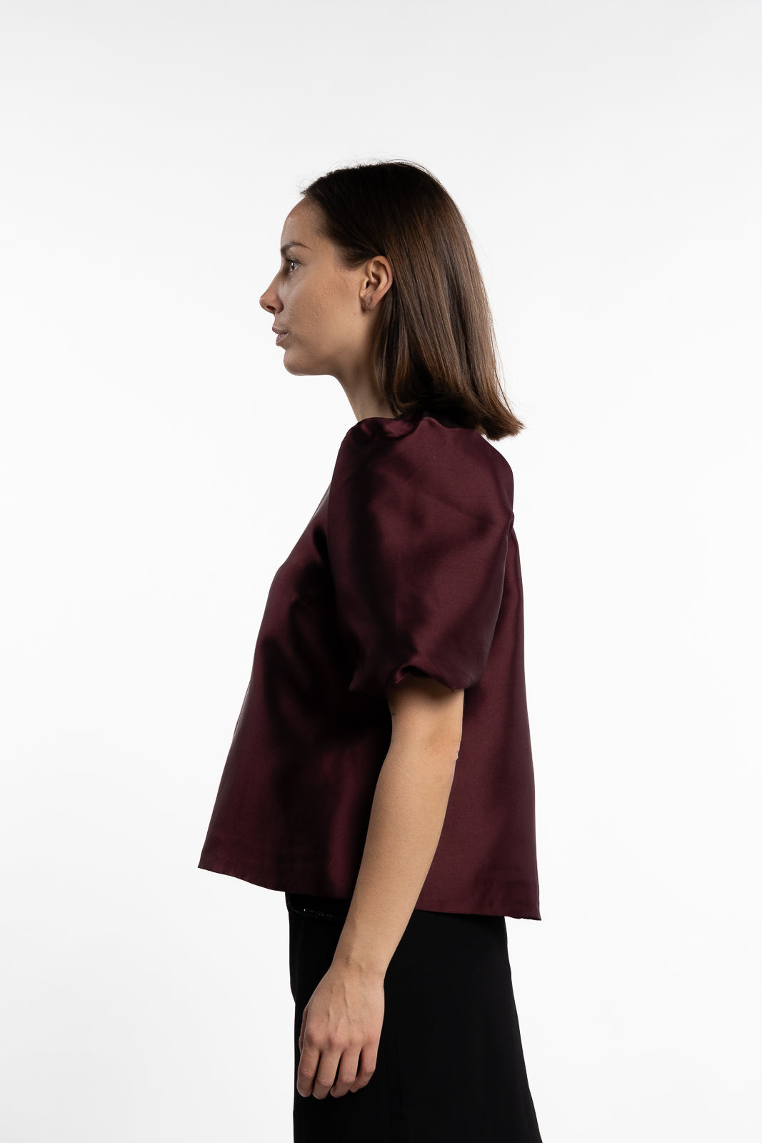 Becca Blouse- Bordeaux