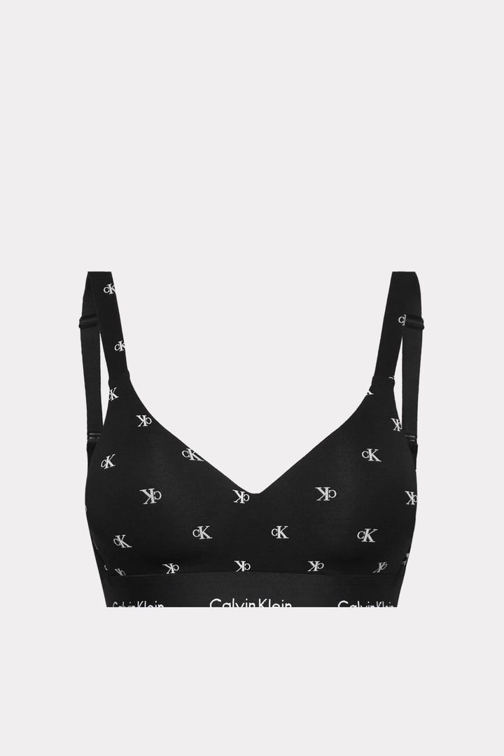 Lift Bralette (rolling change)- Black Diamond Logo Print