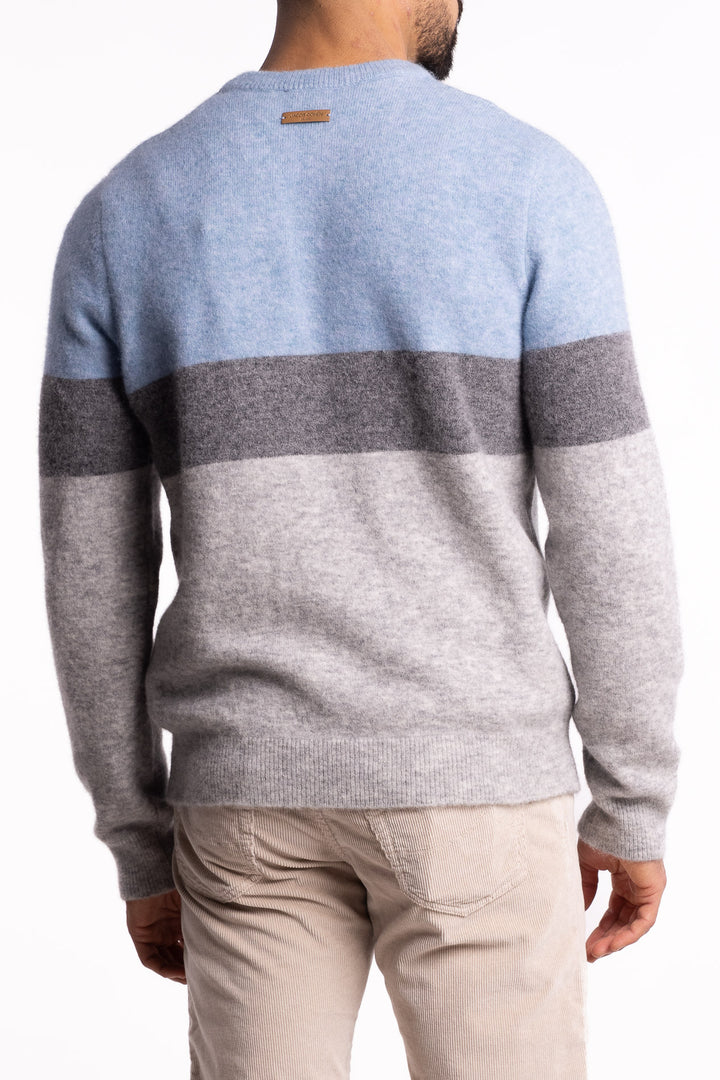 Crewneck With Cars Alpaca Wool