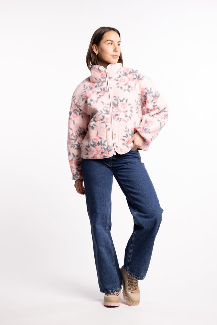 Rype Fleece Jacket - Lt. Pink Mix
