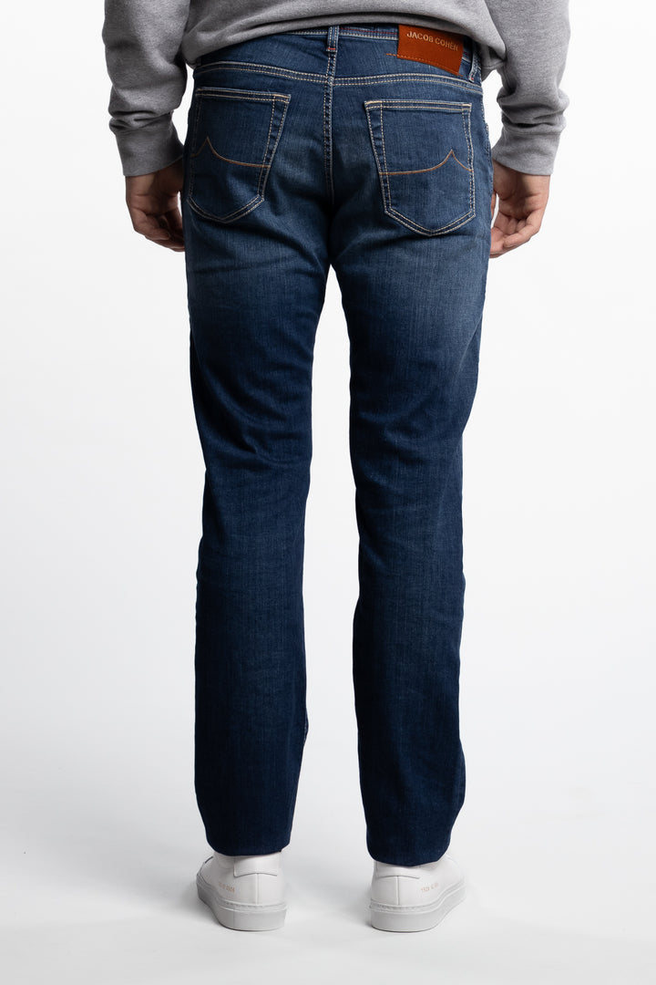 Bard Regular Slim Fit Stretch Jeans Washed Blue