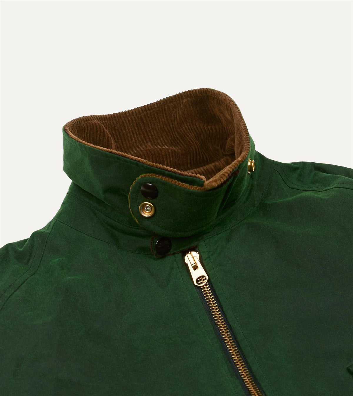 Waxed Coverall Emerald Green