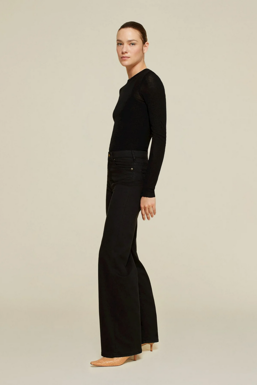 Palazzo Lea Soft Colour- Black