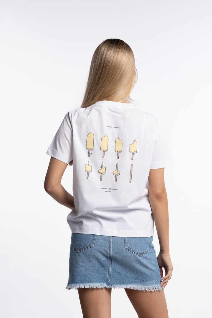 Sacamino SS T-Shirt 15276- Eight Ice Flan