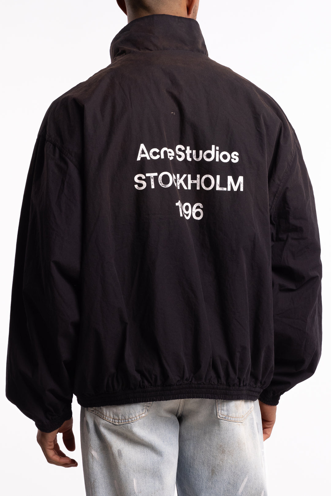 Lightweight Cotton Poplin Jacket Black