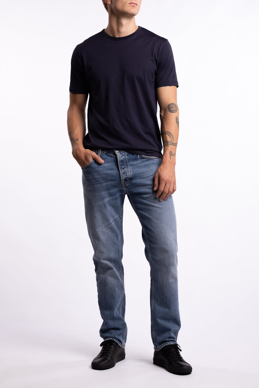 Solid Ollie Slim Fit Jeans Worn Vintage
