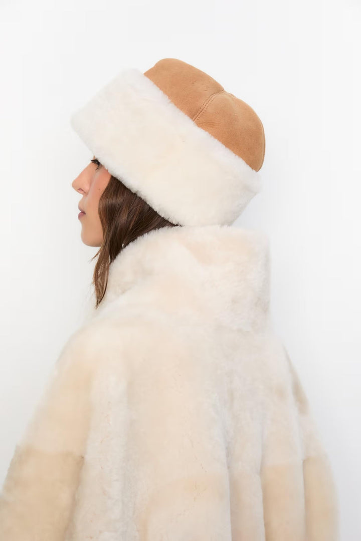 Azta Beanie - Camel Suede