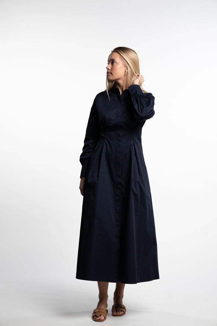 Leandra Dress- Navy