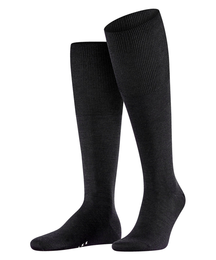 Airport Knee Socks Black