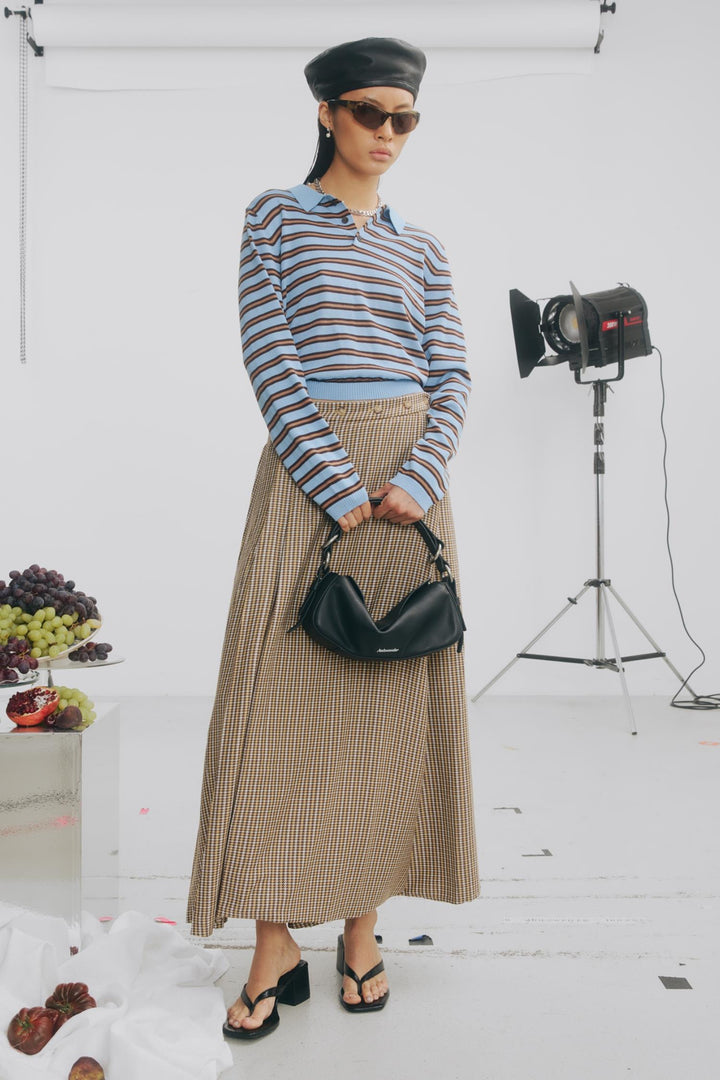 Florence Stripe Polo - Blue Mix