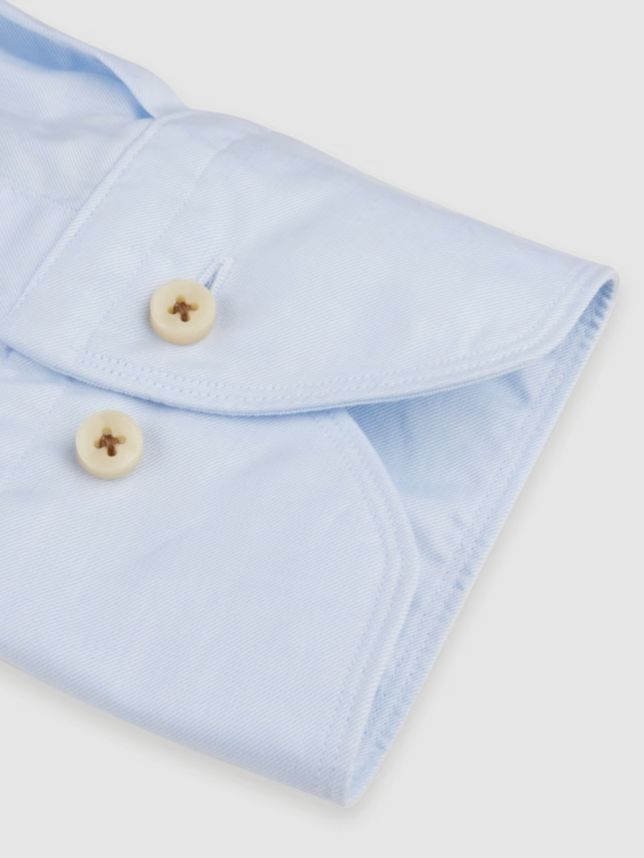 Slimline Casual Shirt Light Blue