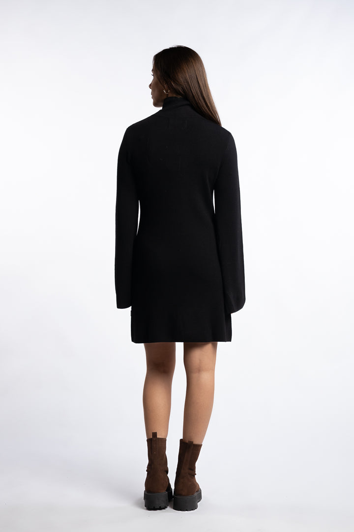 Melina Merino Dress- Black