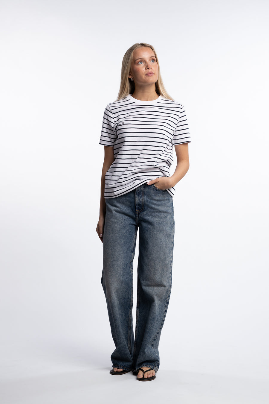 Camino T-shirt SS 6024- Salute Stripe