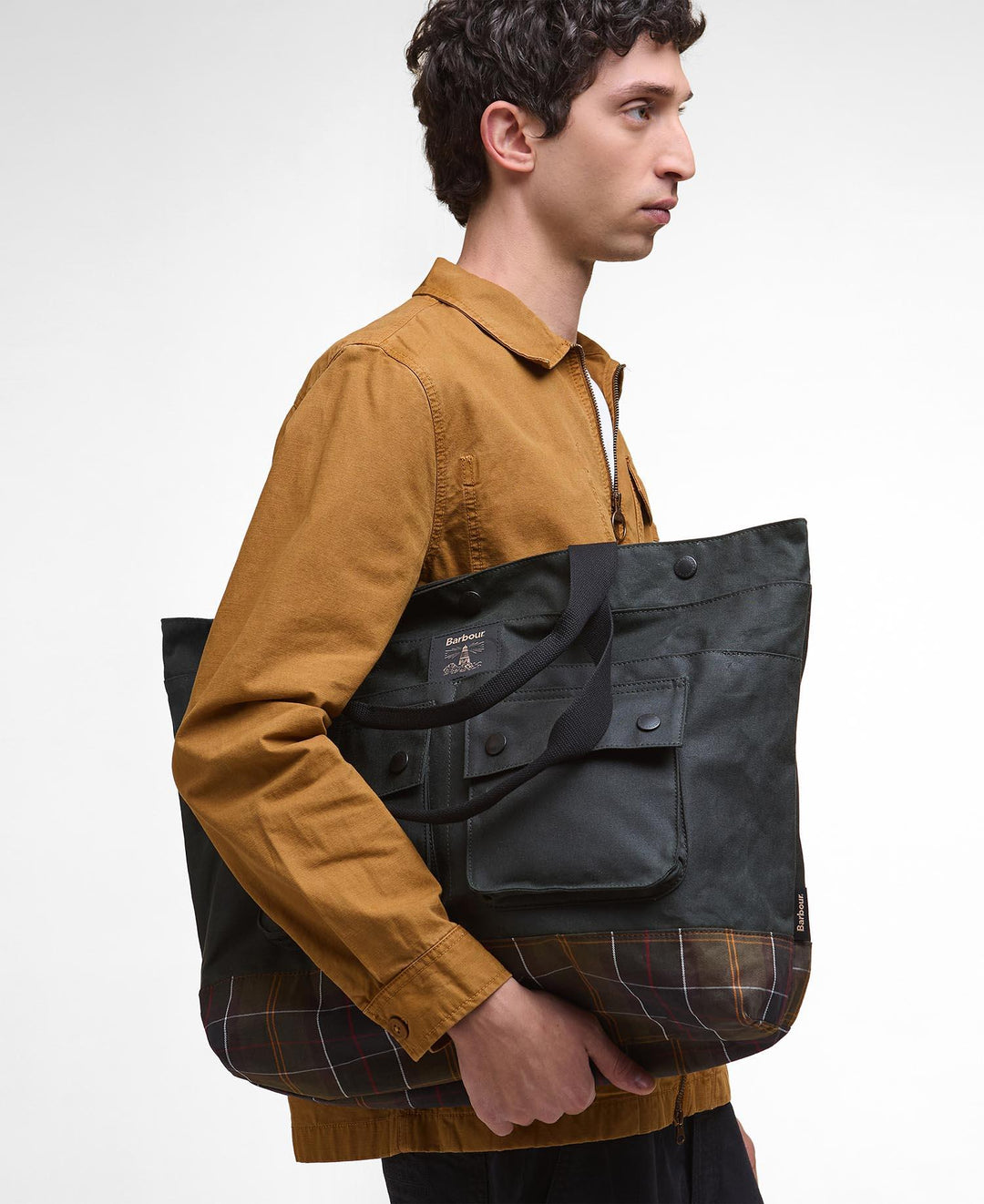 Field Wax Tote Bag Sage