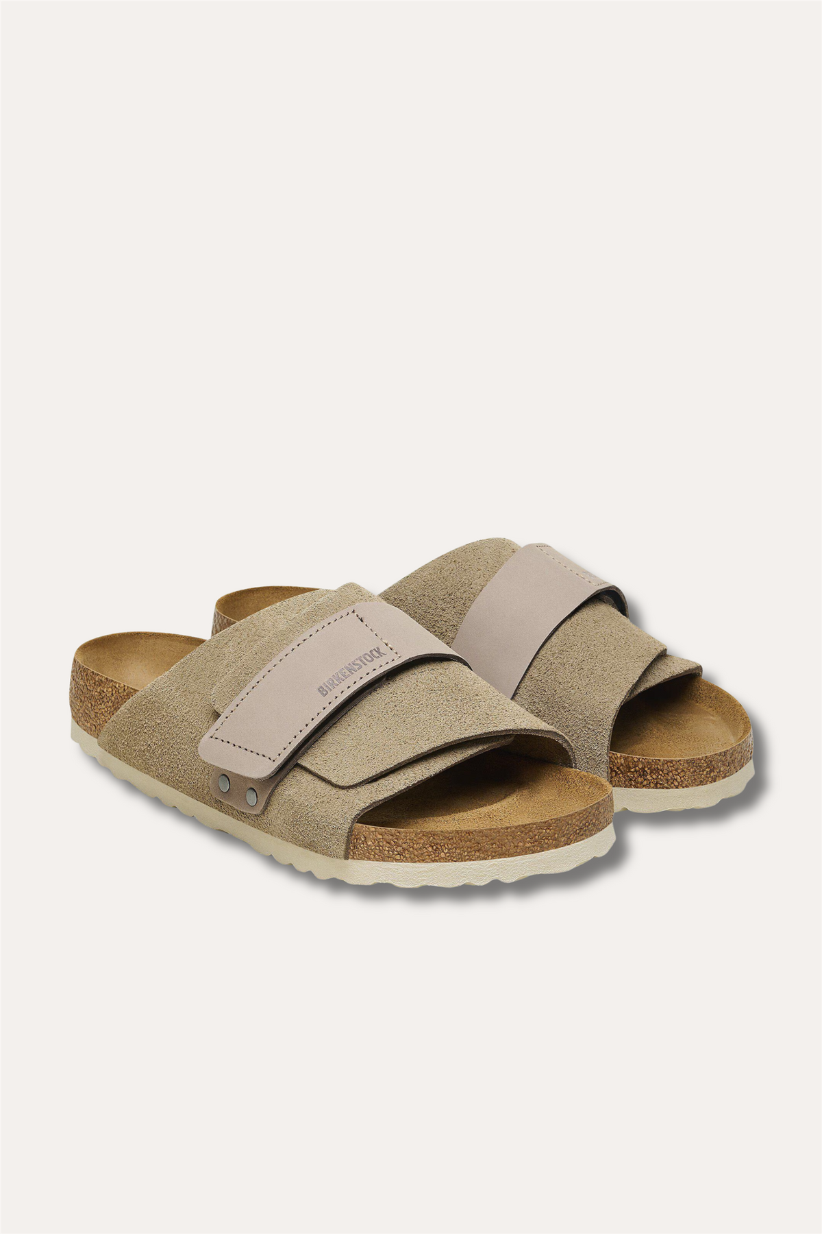 Men's Kyoto Nubuck/Suede Leather Taupe