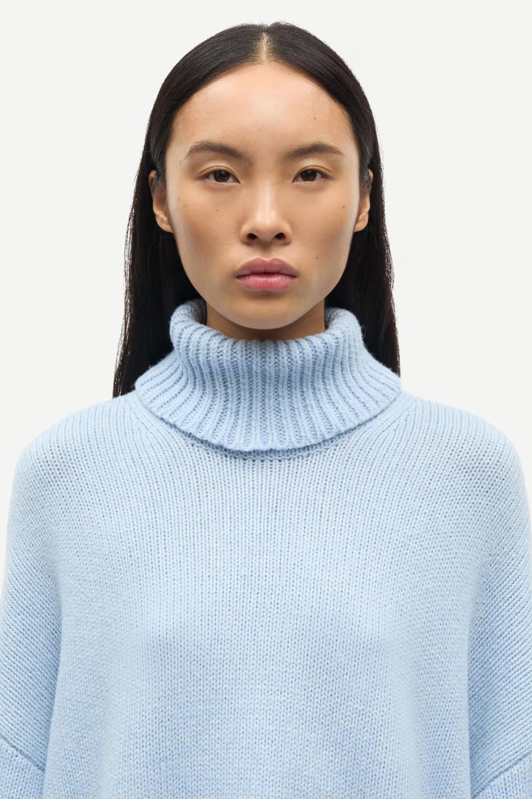 Sakeiku Turtleneck 11250- Cashmere blue