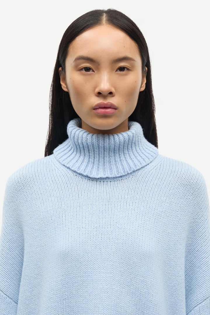 Sakeiku Turtleneck 11250- Cashmere blue