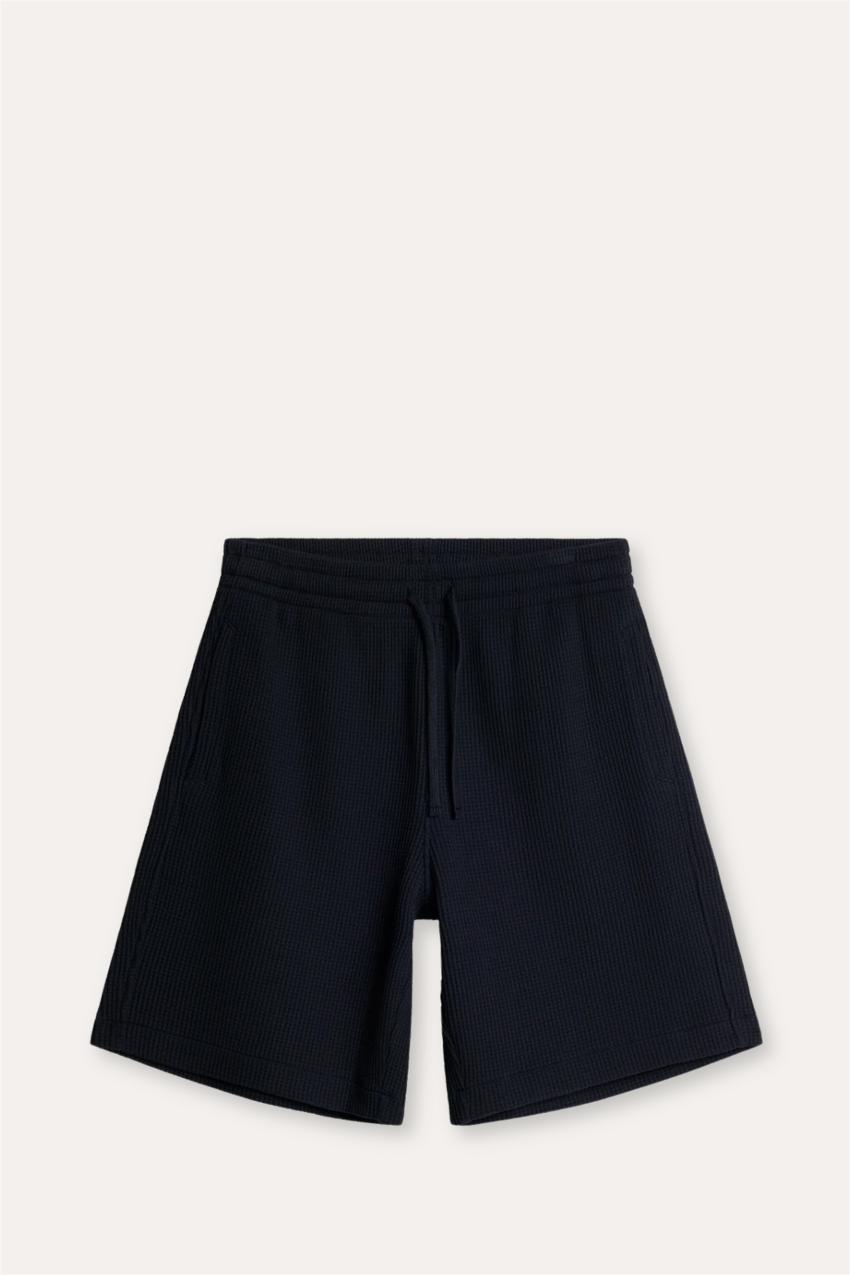 Simon Waffle Shorts Navy