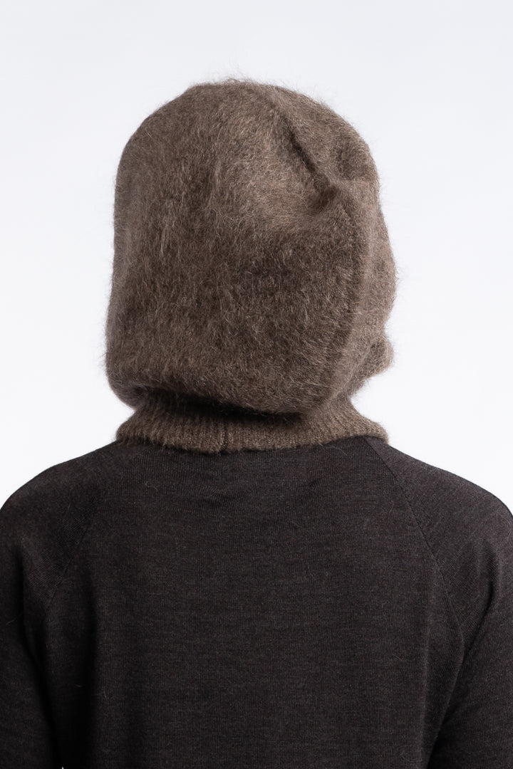 Kajsa Chunky Balaclava- Brown