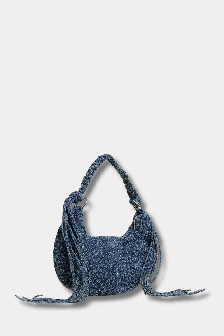 Cocoon Denim Small Bag- Blue