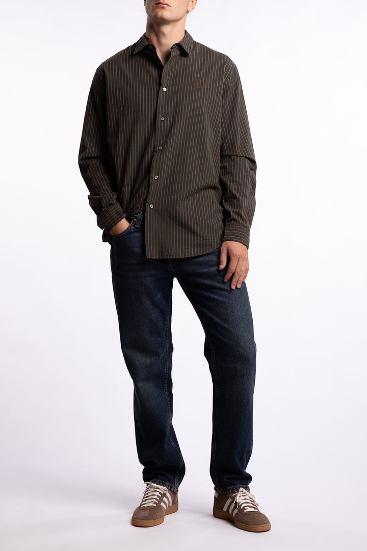Gritty Jackson Straight Fit Jeans Blue Soil