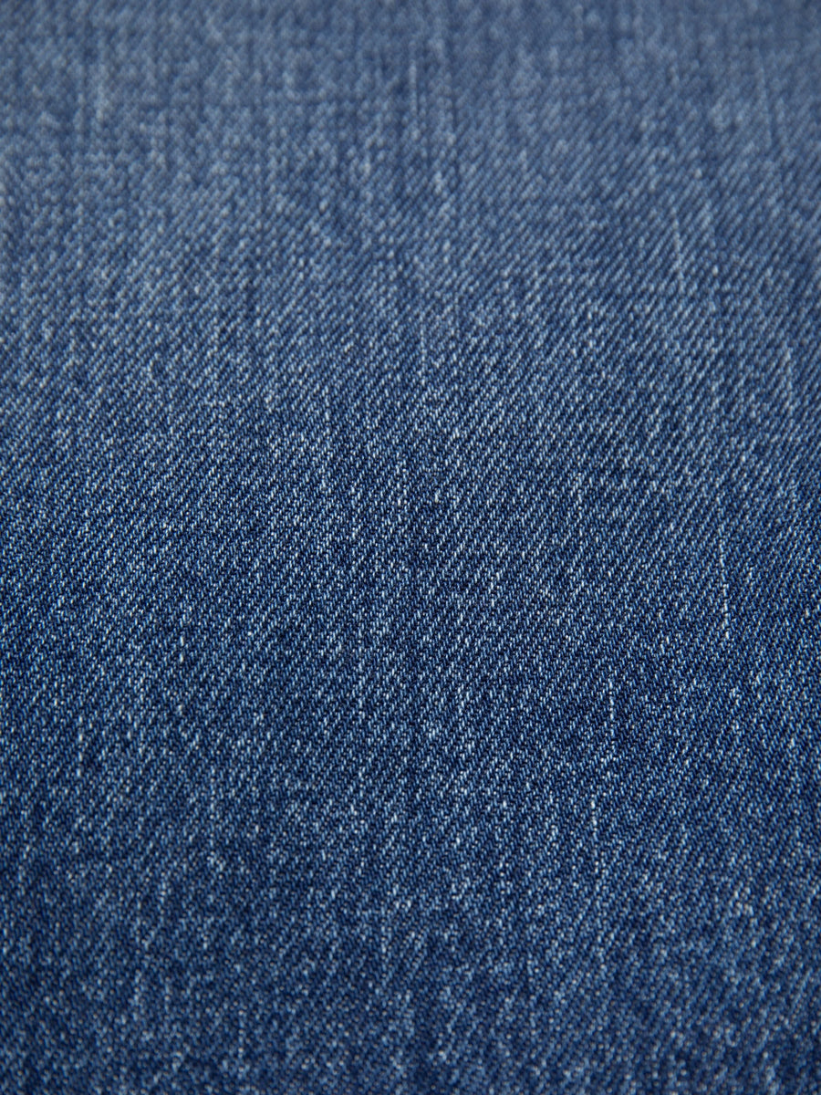 Solid Ollie Slim Fit Jeans Wild Blue - detalj denimtekstur