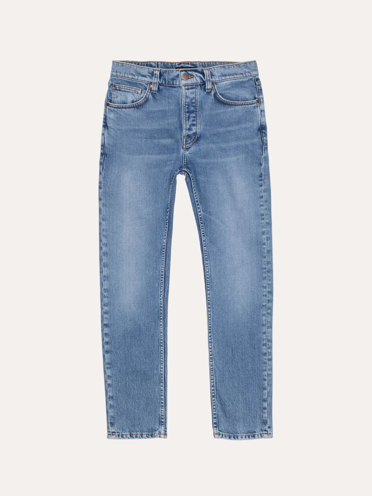 Solid Ollie Slim Fit Jeans Worn Vintage - produktbilde forfra