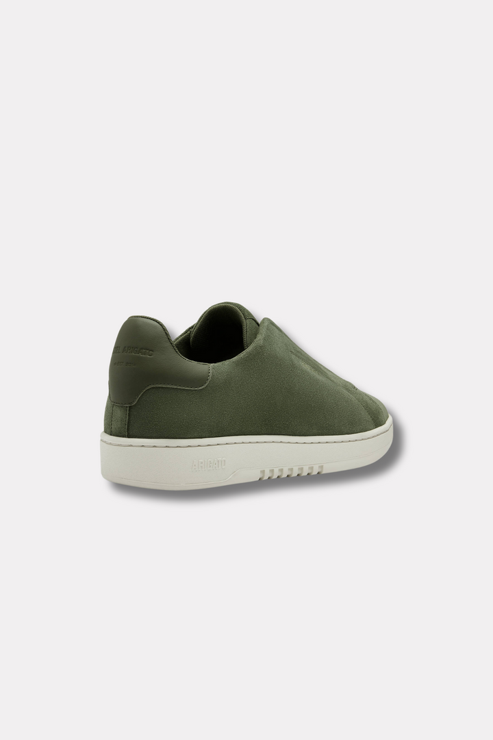 Dice Laceless Sneaker Dark Green/Off White