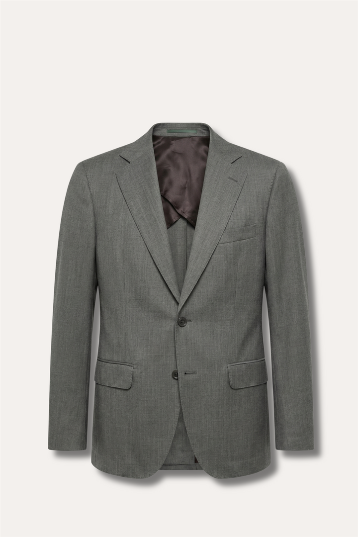 Sienna Slim Fit Wool Blazer Mint Green