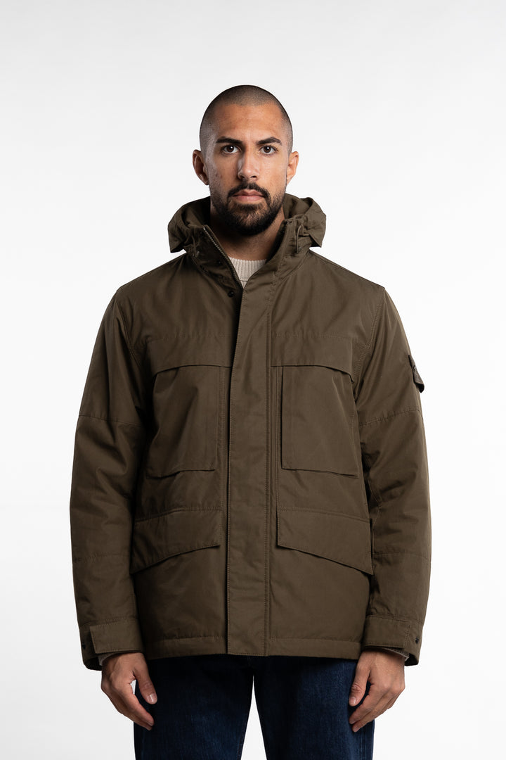 Ghost Waterproof Cotton Canvas Jacket Olive