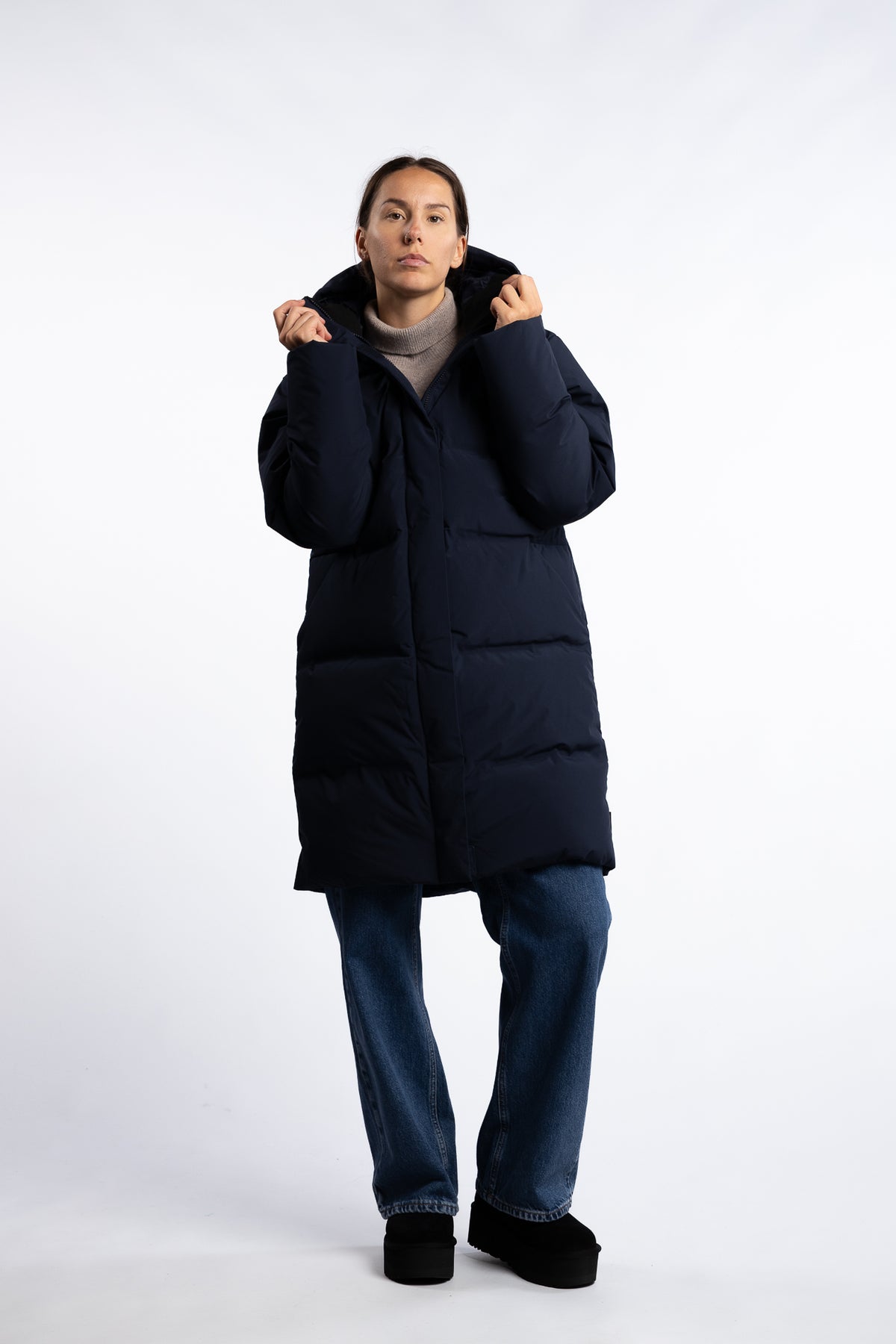 Loen Down Jacket - Dk. Navy