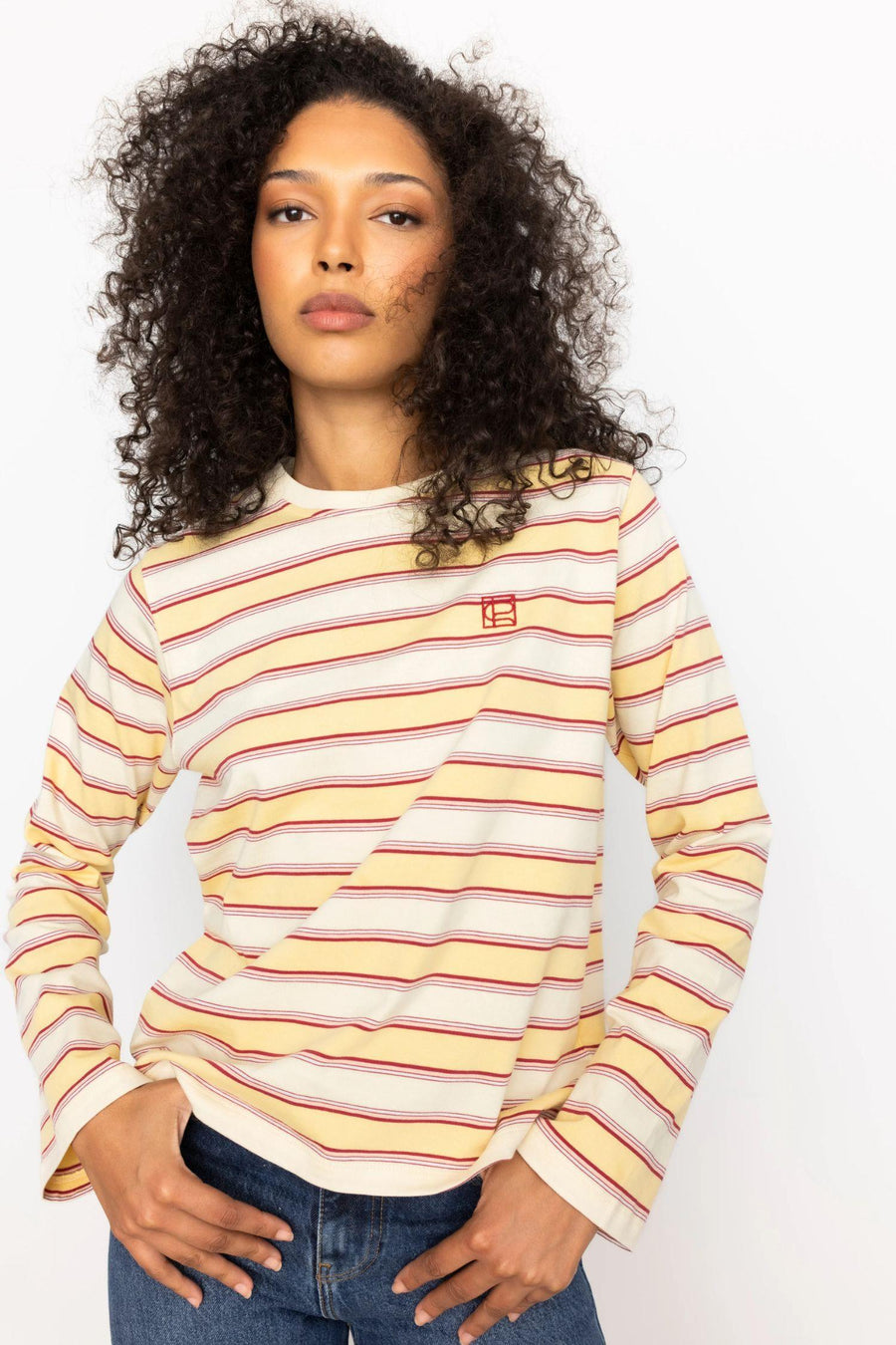 Eden Longsleeve - Sunny Stripe
