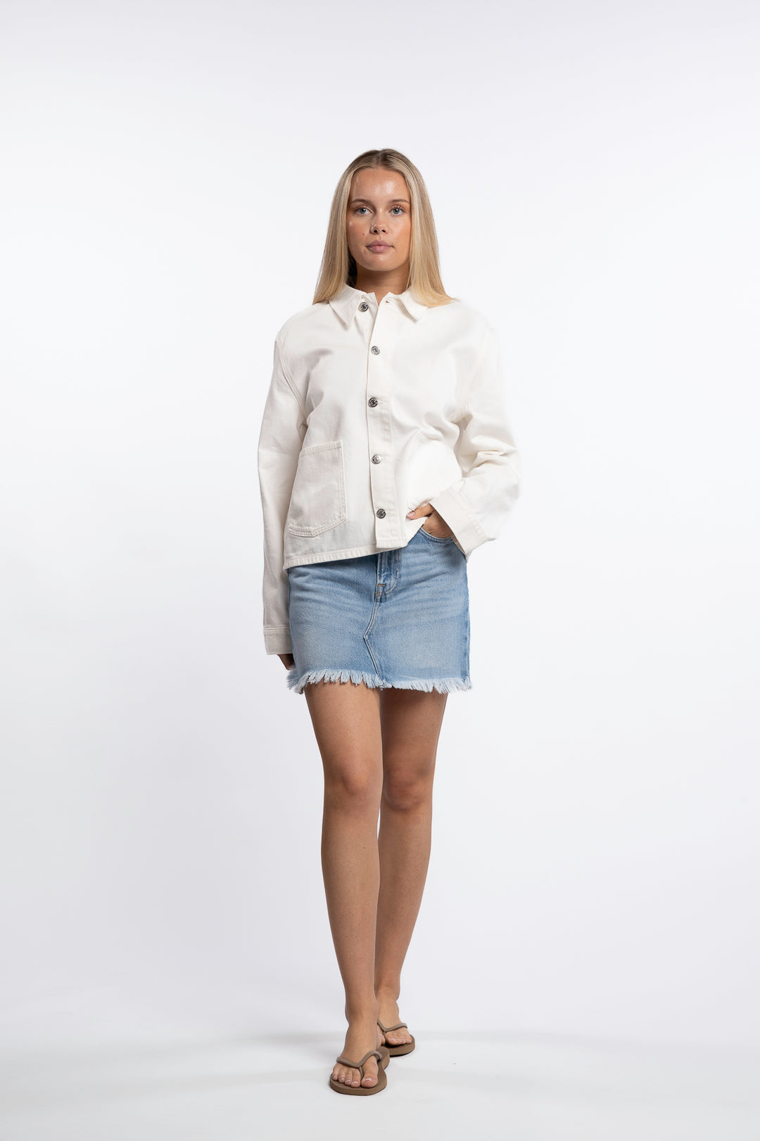 Sanadina Jacket 15620- White Rockem
