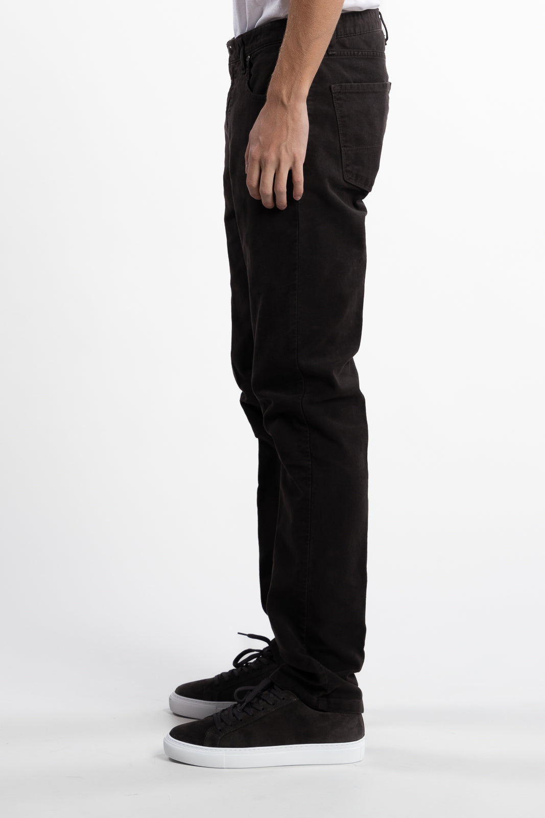 5-Pocket Moleskin Trousers Brown