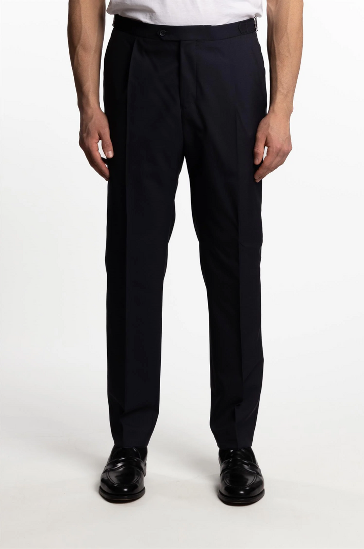 Delon Side Adjuster EVO Microstructure Trousers Navy