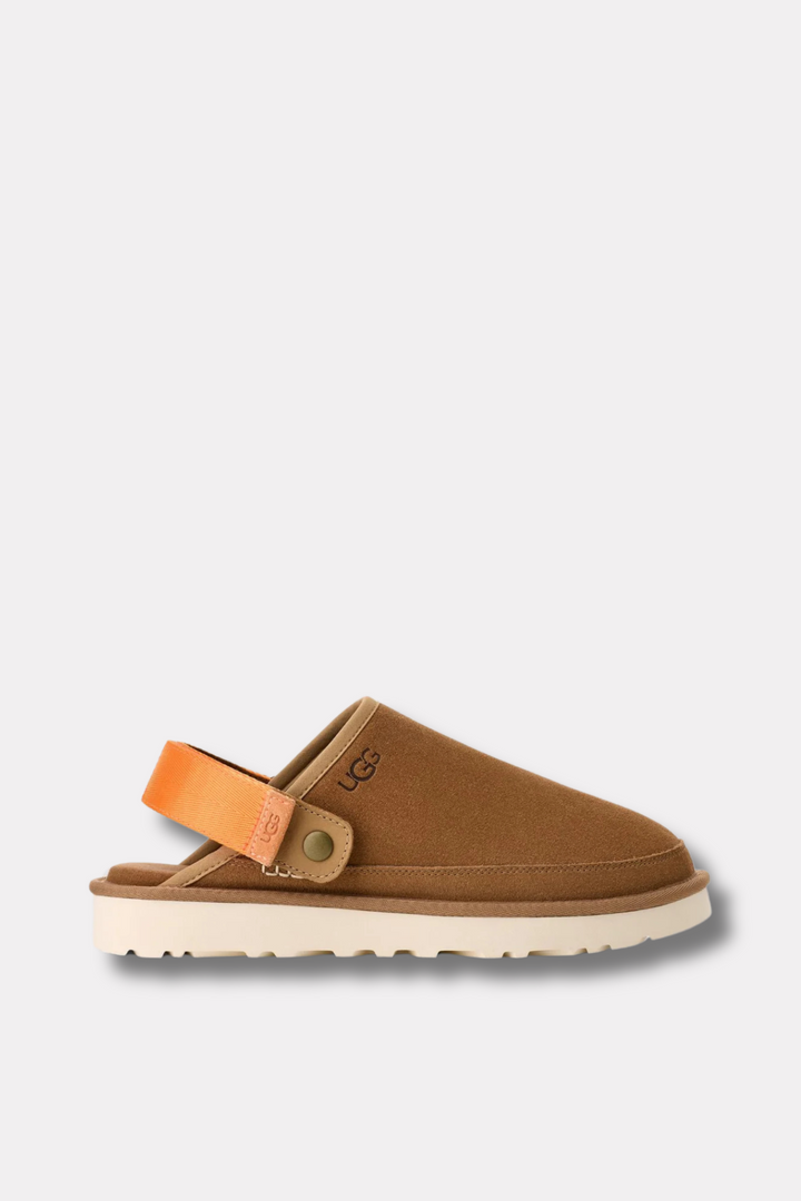 M Goldencoast Clog II Chestnut/ Bright Melon