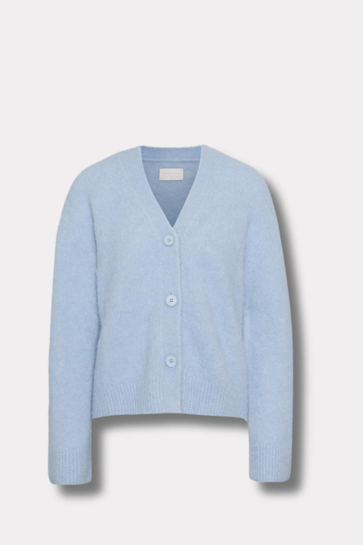 Agnes Knit Cardigan- Light Blue